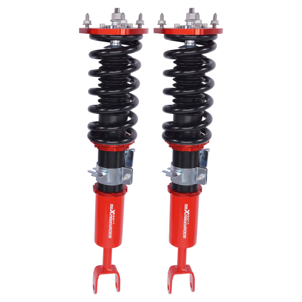 4x Coilover Suspensión Amortiguador compatible para Nissan 350z Z33 2003-2008 compatible para Infiniti G35