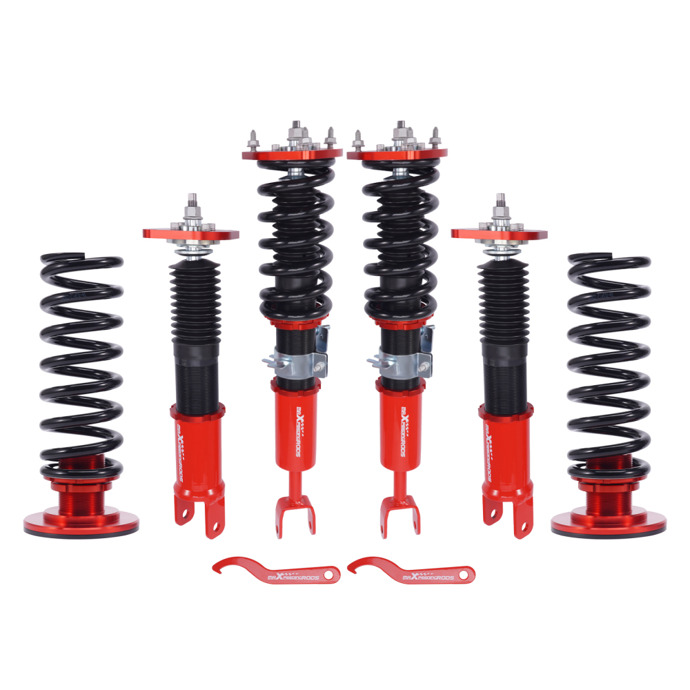  Kit dabaissement de suspensionCombines filetes Compatible pour INFINITI G35 SEDAN 2003-2006USA (V35) RWD 