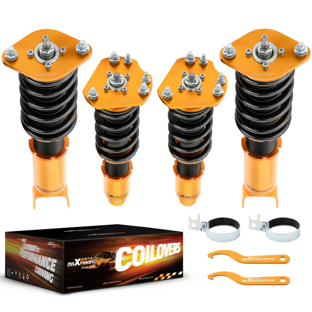 Full Ammortizzatori Sospensione Coilover Kit compatibile per Honda Prelude 1992-2001 Struts Lowering Kit