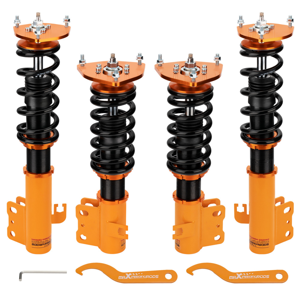 Compatible para Subaru Forester 98-02 Coilover Absorber Shock Strut Spring Amortiguador Kit