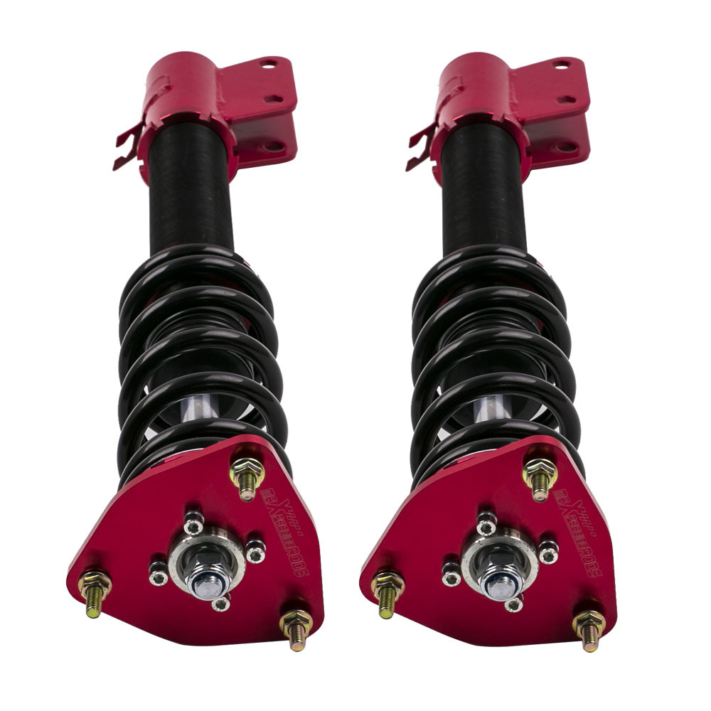 Adj Height Coilovers Suspensión Amortiguador compatible para Subaru Impreza GDB 02-07