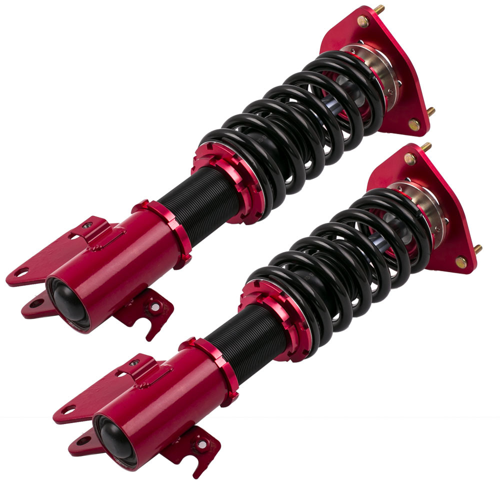 Adj Height Coilovers Suspensión Amortiguador compatible para Subaru Impreza GDB 02-07
