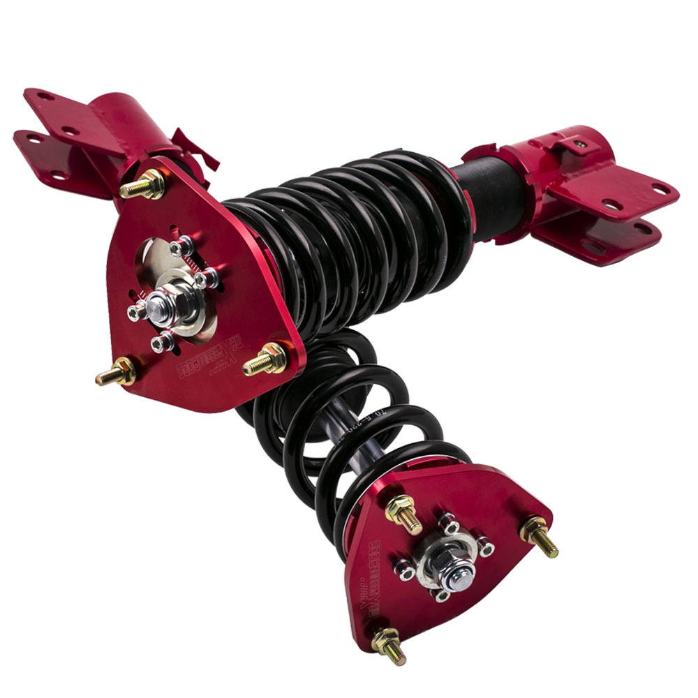 Adj Height Coilovers Suspensión Amortiguador compatible para Subaru Impreza GDB 02-07