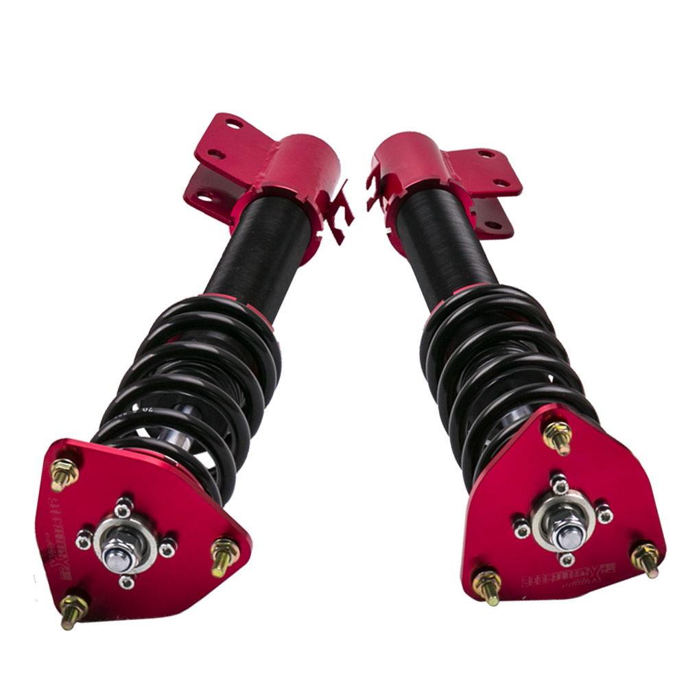 Adj Height Coilovers Suspensión Amortiguador compatible para Subaru Impreza GDB 02-07