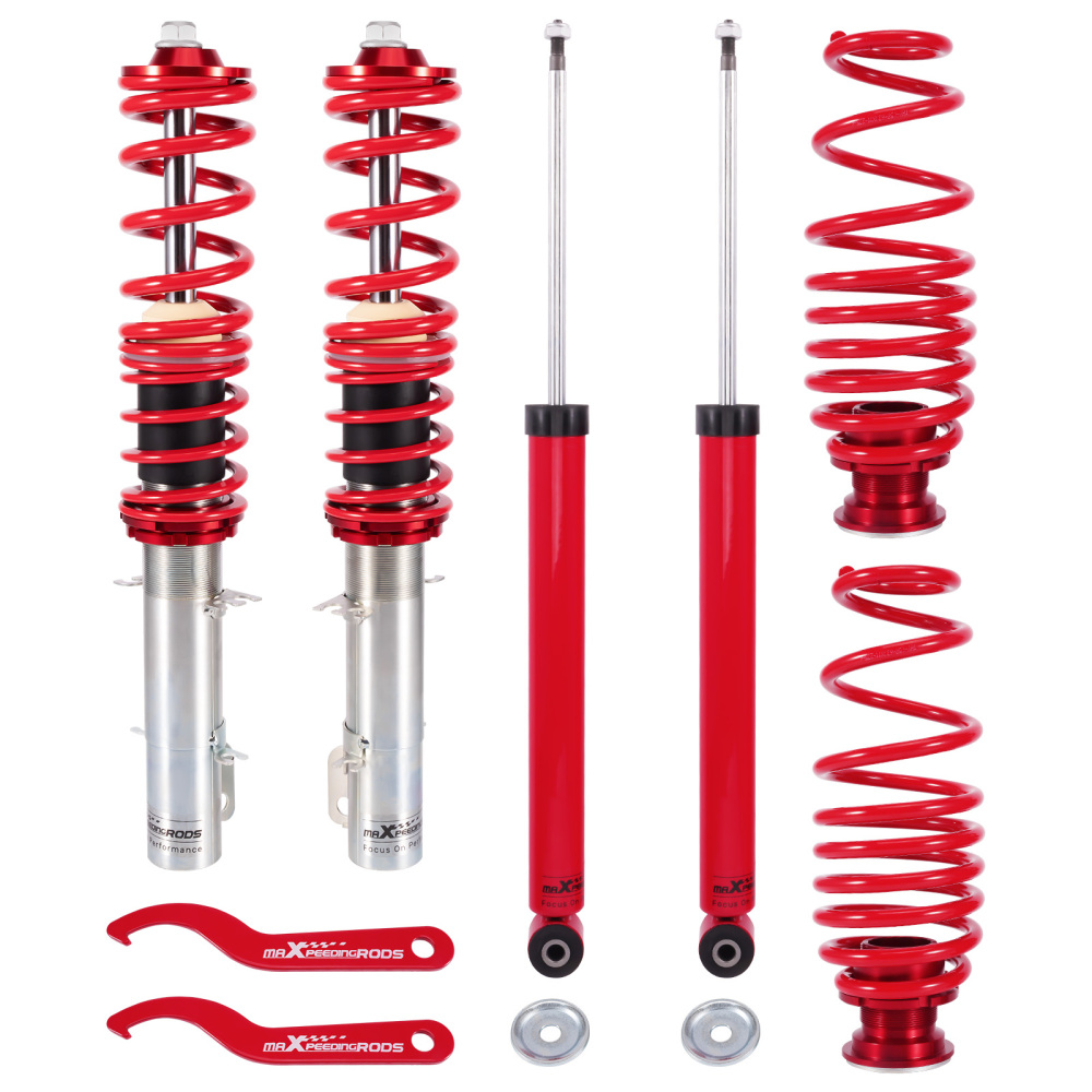 Coilovers Compatible for VW GOLF IV (1J1) Compatible for FWD 1998-2007 Lowering Kit compatible for VW GOLF IV (1J1) Compatible for FWD 1998-2007