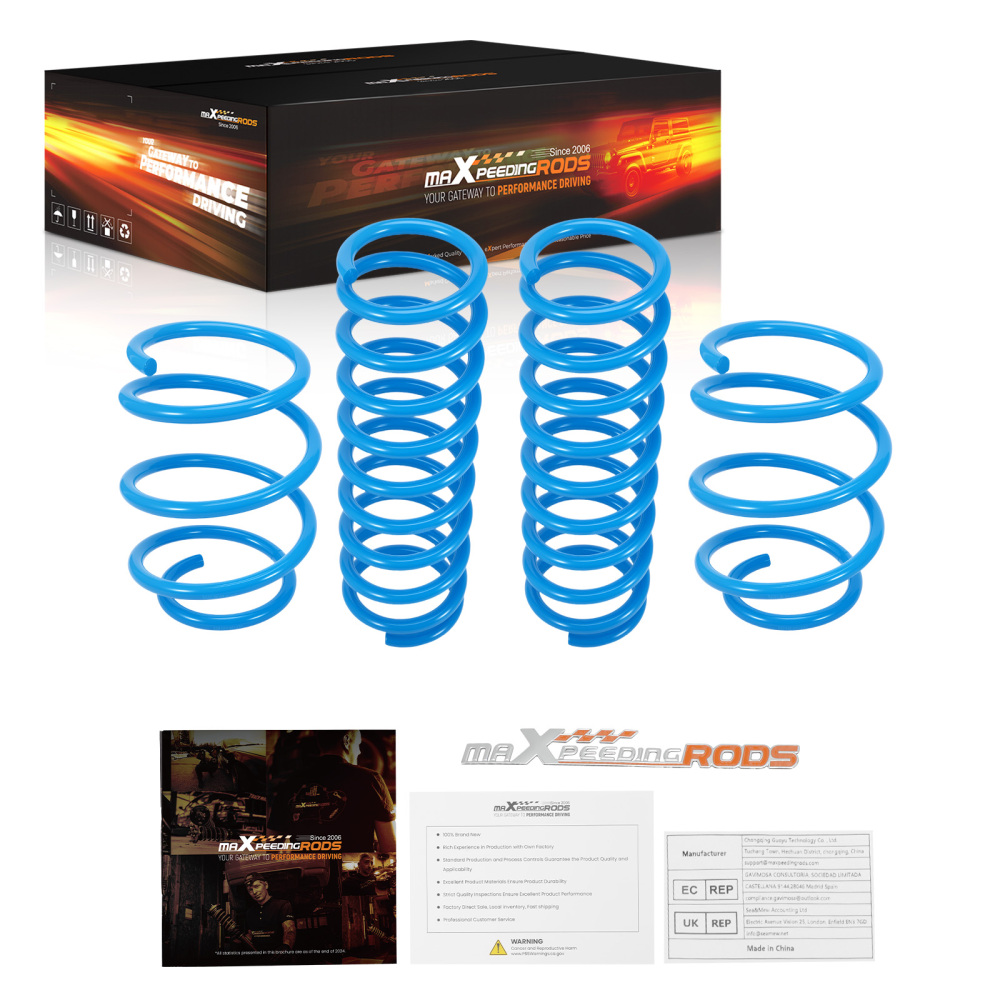 Ressorts court compatible pour BMW Serie 5 E39 Berline de 96-04 33/19mm 520i 523i 525i