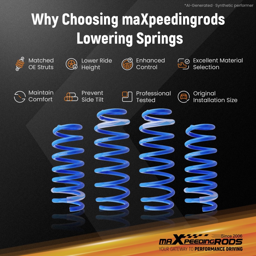LOWERING SPRINGS compatible for BMW 6 SERIES COUPE F13 12-19 640i 640d 650i