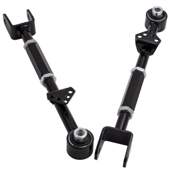  Front Ball Joint + Rear Camber Control Arm Toe Kit compatible for Honda Accord 08-13 compatible for Acura TL TSX