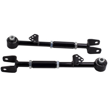  Front Ball Joint + Rear Camber Control Arm Toe Kit compatible for Honda Accord 08-13 compatible for Acura TL TSX