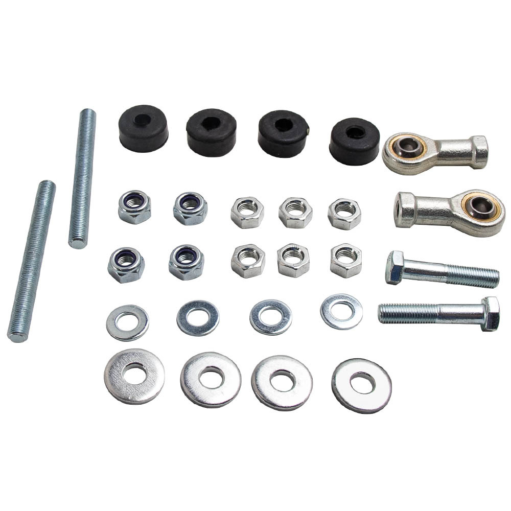 Tubular Heavy Duty Upper Suspension Control Arms Rubber Set compatible for Chevy Chevelle
