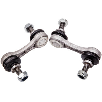 Compatible for BMW E39 Front Wishbone Control Arm Kit + 2 Tie Rods + 2 Stabilizers suspension arms