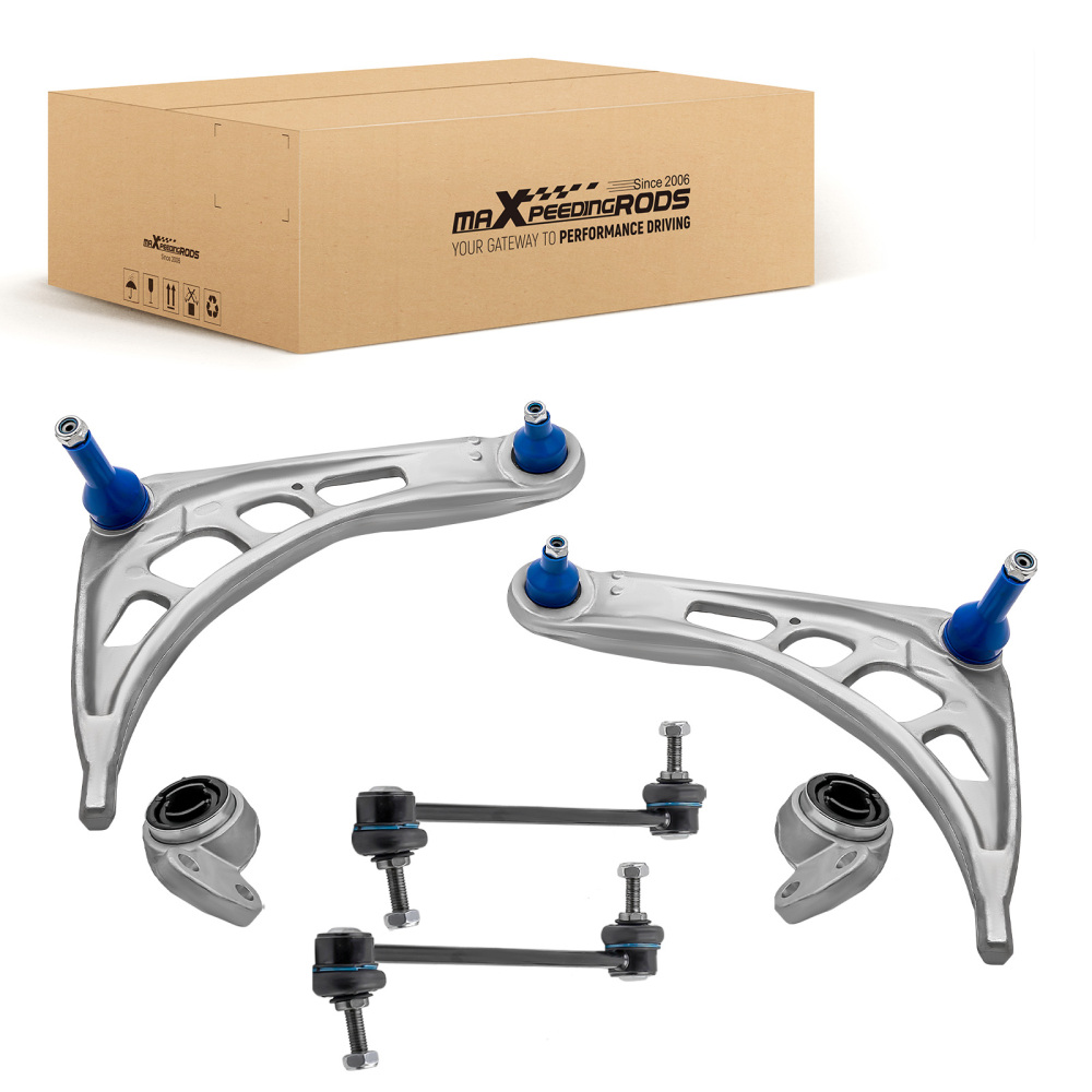 Kit Brazos Suspensión Eje Delantero 6 Piezas compatible para BMW Serie 3 E46 Z4 E85 E86