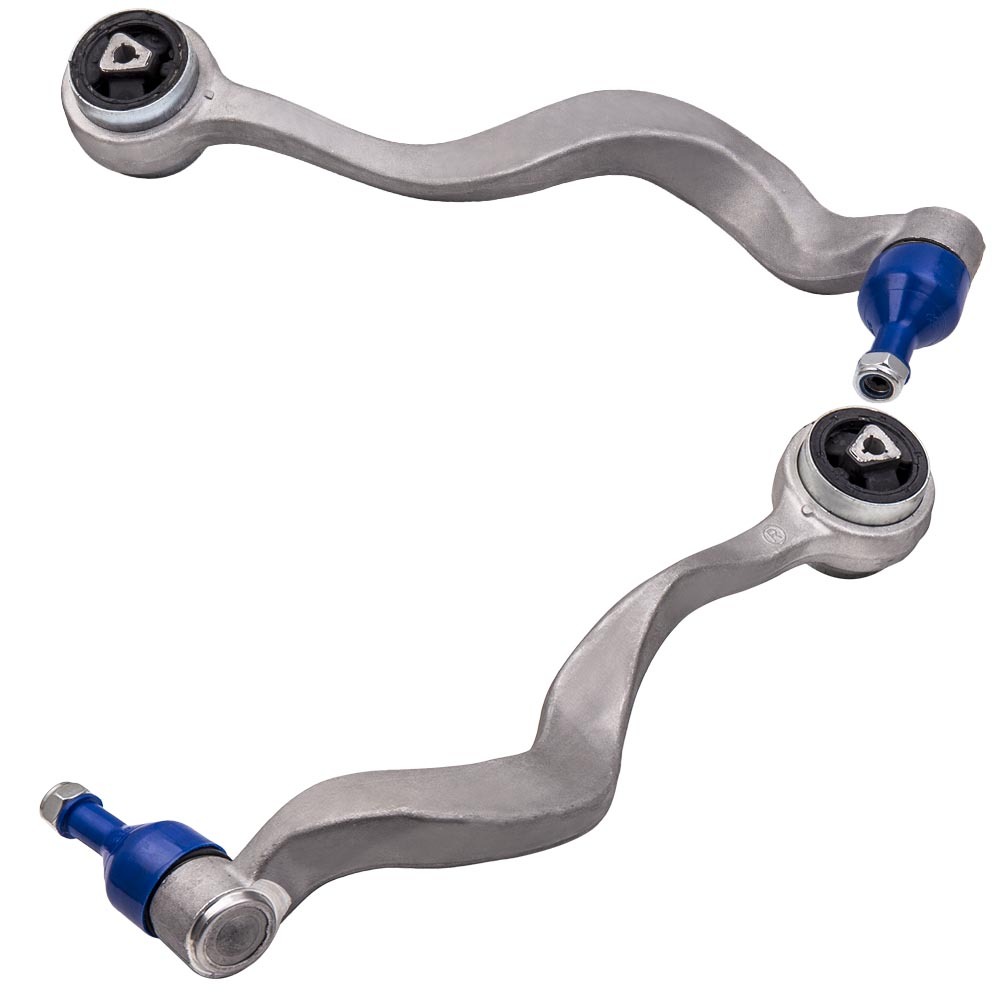 Compatible para bmw e60 e61 2003-2010 kit de brazos de brazo de suspensión delantera conjunto de lados superior e inferior