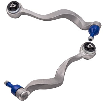Compatible para bmw e60 e61 2003-2010 kit de brazos de brazo de suspensión delantera conjunto de lados superior e inferior