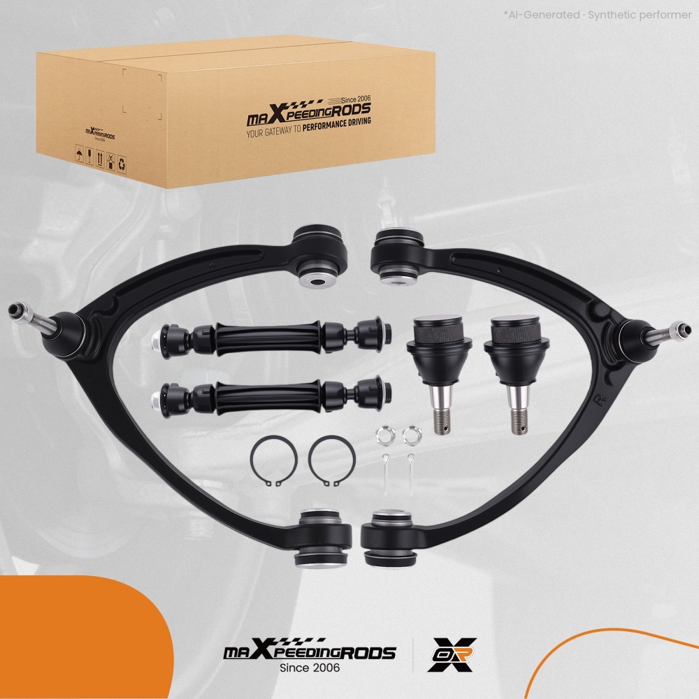 Front Upper Control Arm Ball Joint Sway Bar compatible for Chevy Silverado GMC Sierra 1500