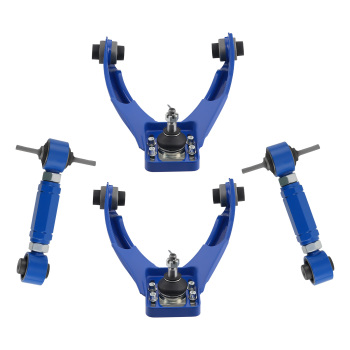 Rear LowerFront Upper Control Arms + Rear Camber Kit For 96-00 compatible for Honda Civic
