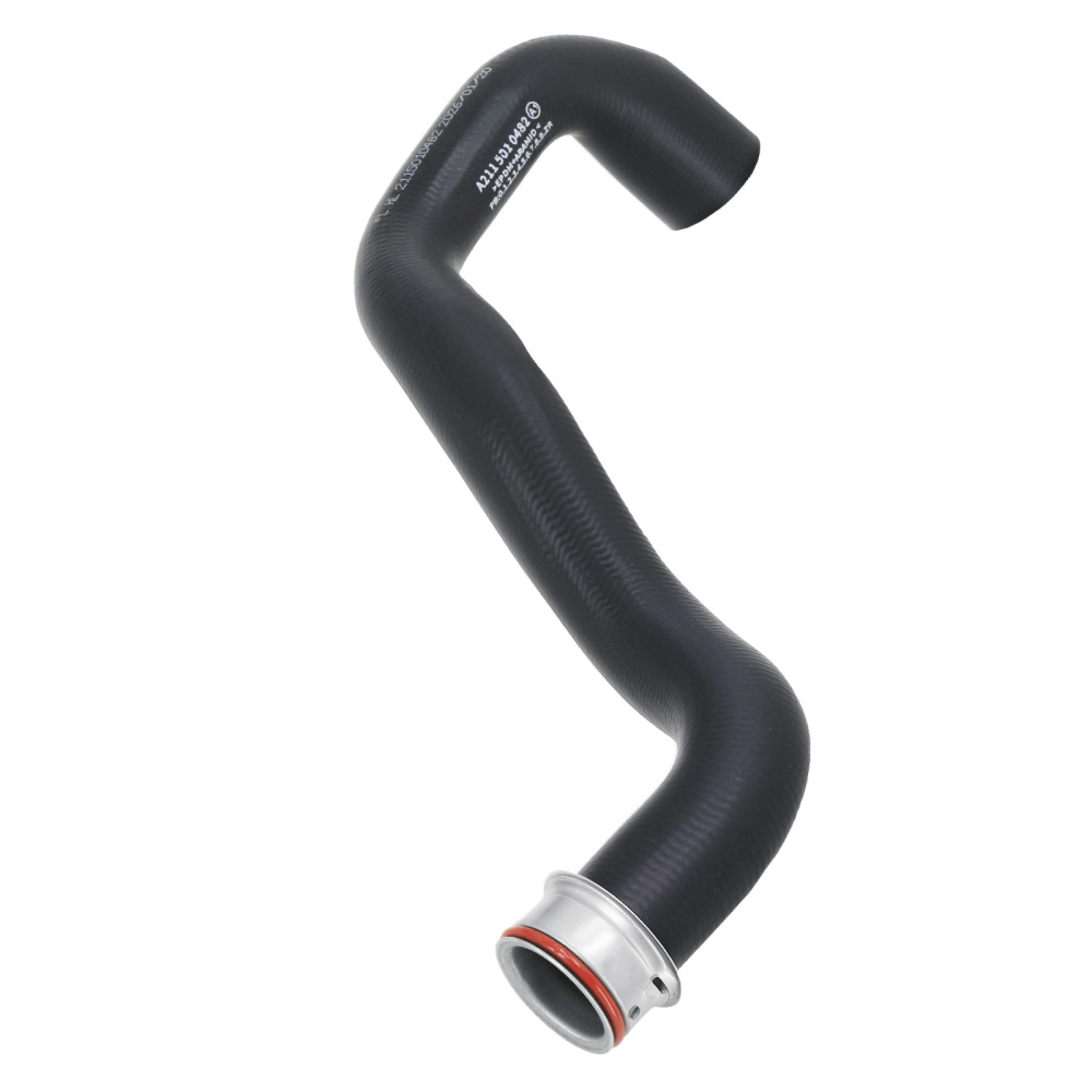 Coolant Radiator Water Hose compatible for Mercedes-Benz E320 2003-2005 Rubber 2115010382