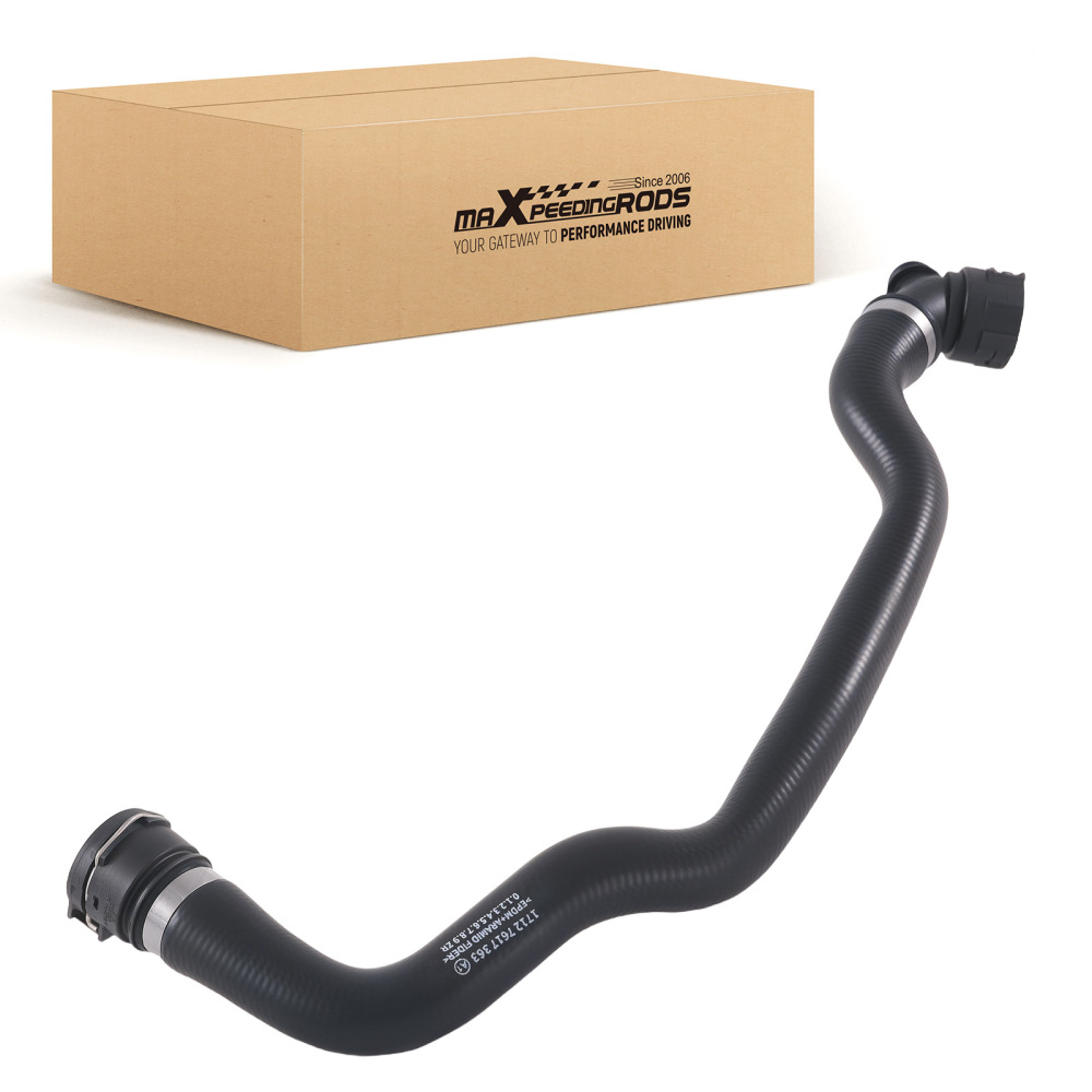 Coolant Water Hose Upper compatible for BMW X1 F48 2.0L 2016-2019 17127617363 Rubber