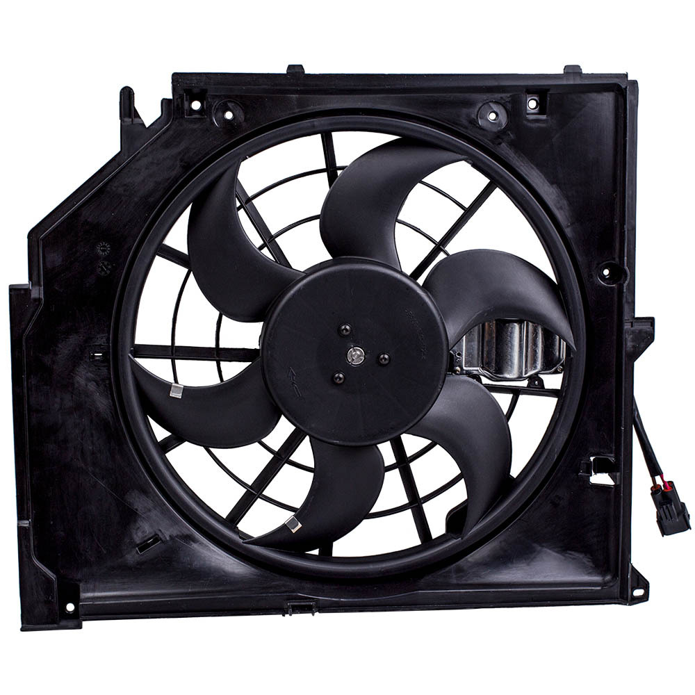 Radiator Cooling Fan Assembly compatible for BMW E46 320i 323Ci 323i/325Ci 17117503761