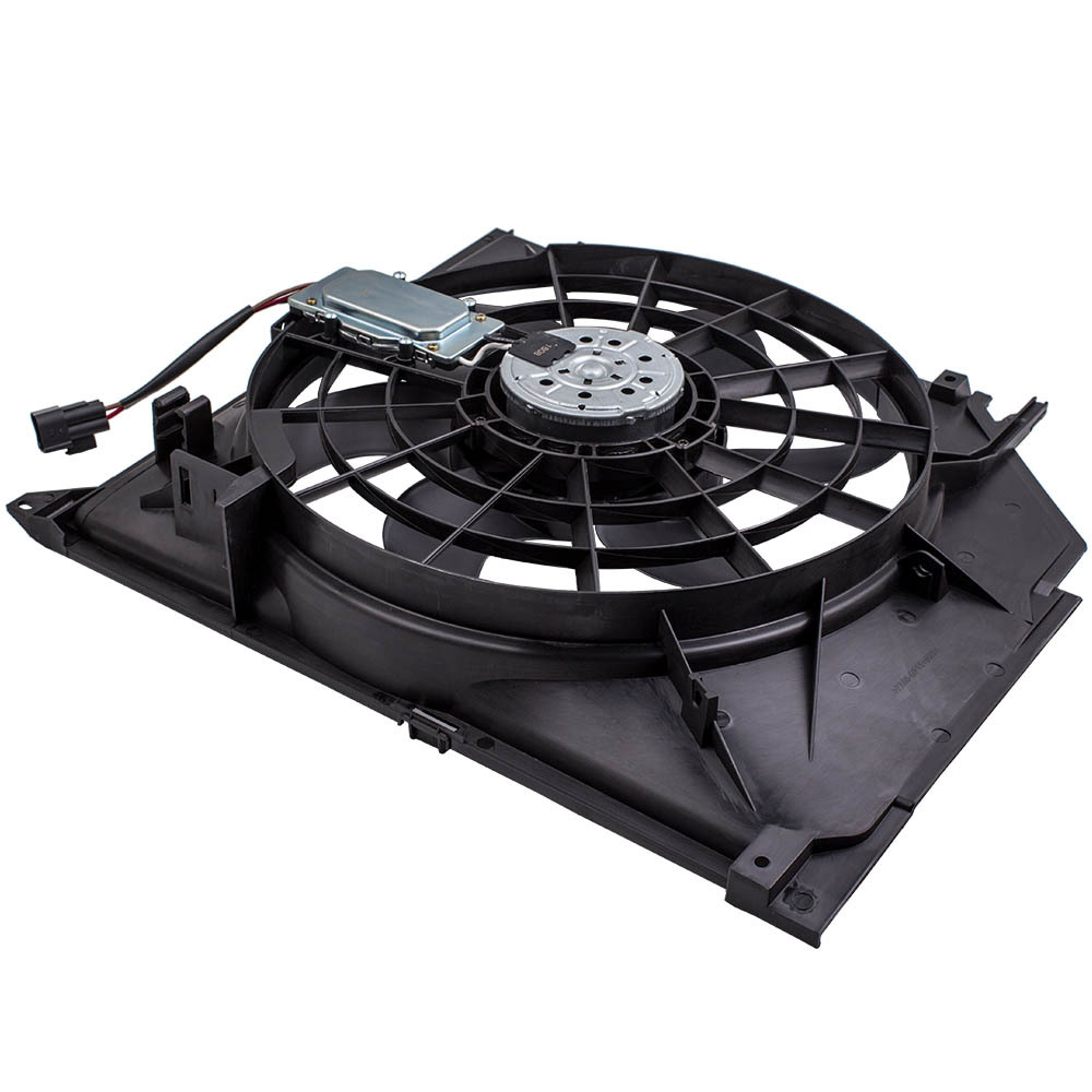 Radiator Cooling Fan Assembly compatible for BMW 3 Series 325i 328i 330i E46 17117510617