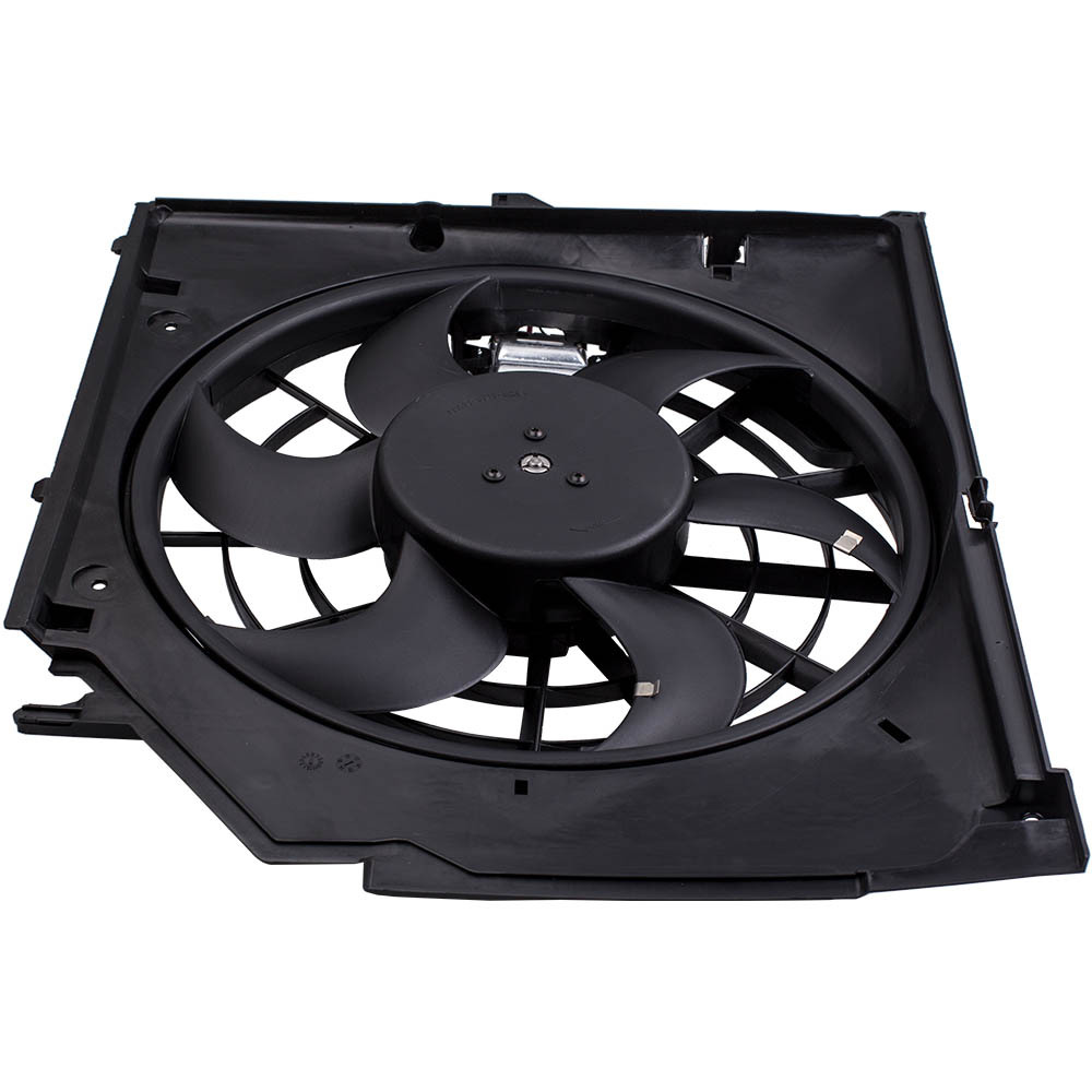 Radiator Cooling Fan Assembly compatible for BMW 3 Series 325i 328i 330i E46 17117510617
