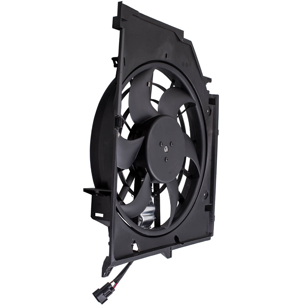 Radiator Cooling Fan Assembly compatible for BMW 3 Series 325i 328i 330i E46 17117510617