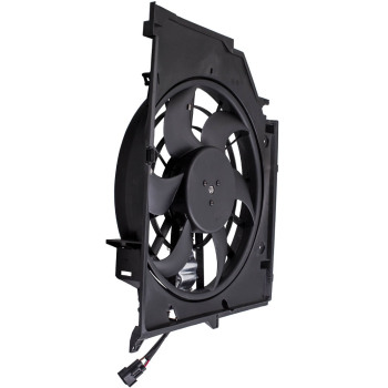 Radiator Cooling Fan Assembly compatible for BMW 3 Series 325i 328i 330i E46 17117510617