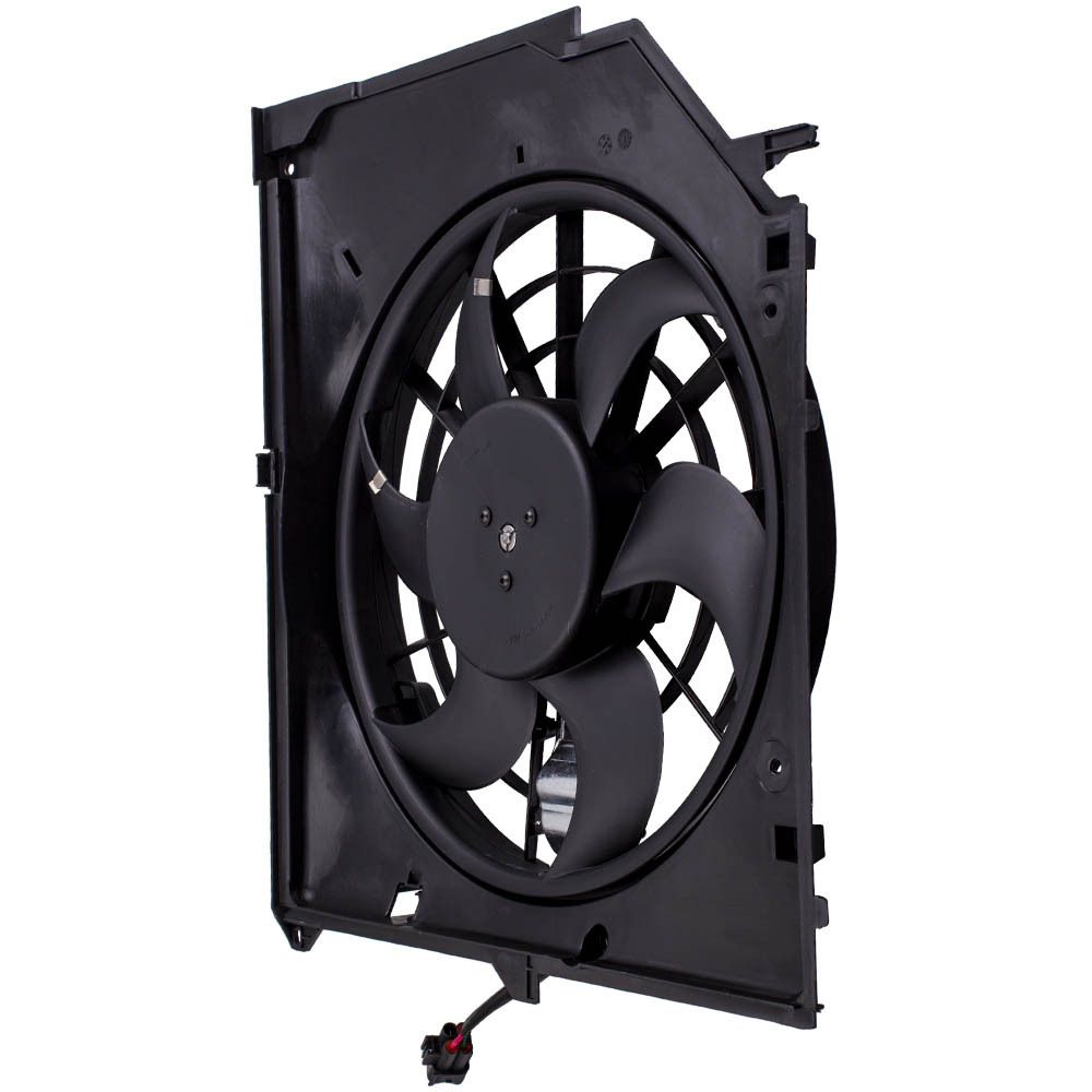 Radiator Cooling Fan Assembly compatible for BMW 3 Series 325i 328i 330i E46 17117510617