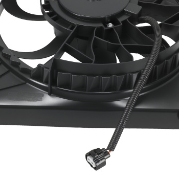 Ensemble Ventilateur Moteur compatible pour Tesla S Gauche 12-20 600761400D 7 Pales 3Pin
