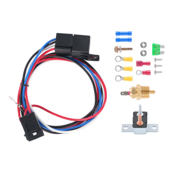 Aluminum Cooling Shroud Fan compatible for Silverado/Sierra 1500 1999-2013 RAD2334 Q2334
