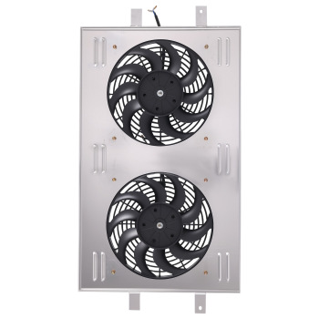 Aluminum Cooling Shroud Fan compatible for Silverado/Sierra 1500 1999-2013 RAD2334 Q2334