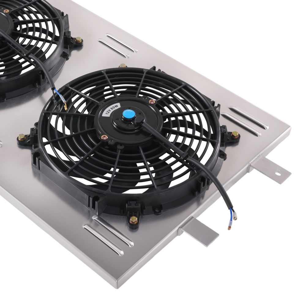 Aluminum Cooling Shroud Fan compatible for Silverado/Sierra 1500 1999-2013 RAD2334 Q2334