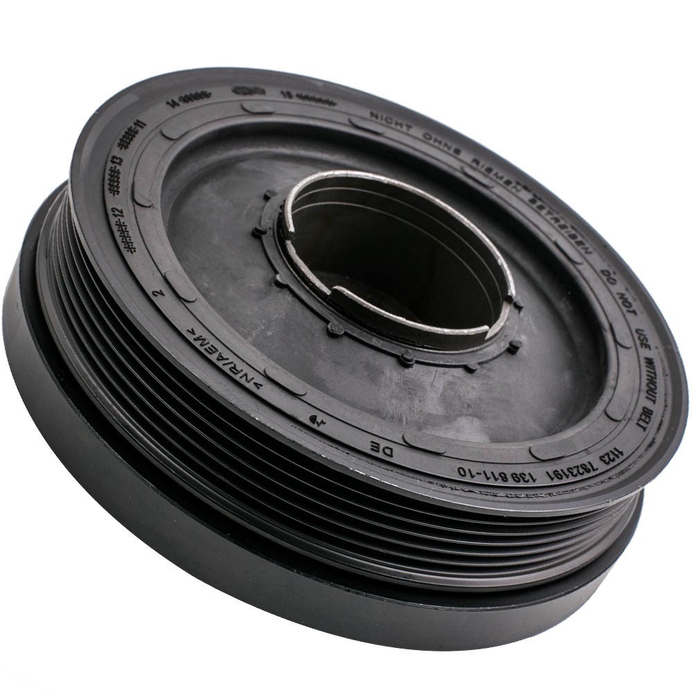 Compatible para BMW 116D 118D 120D 316D 318D 320D 520D X1 X3 Diesel Eje De Manivela Polea