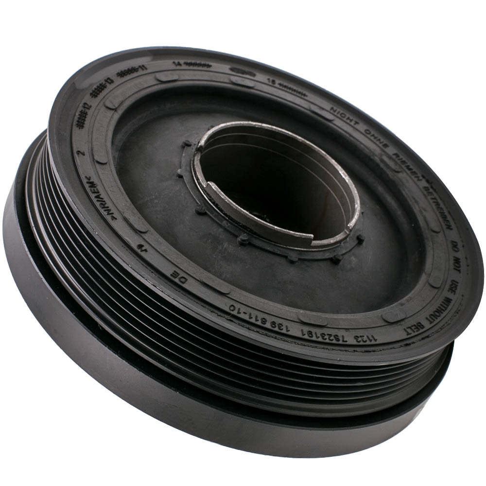 Compatible para BMW 116D 118D 120D 316D 318D 320D 520D X1 X3 Diesel Eje De Manivela Polea