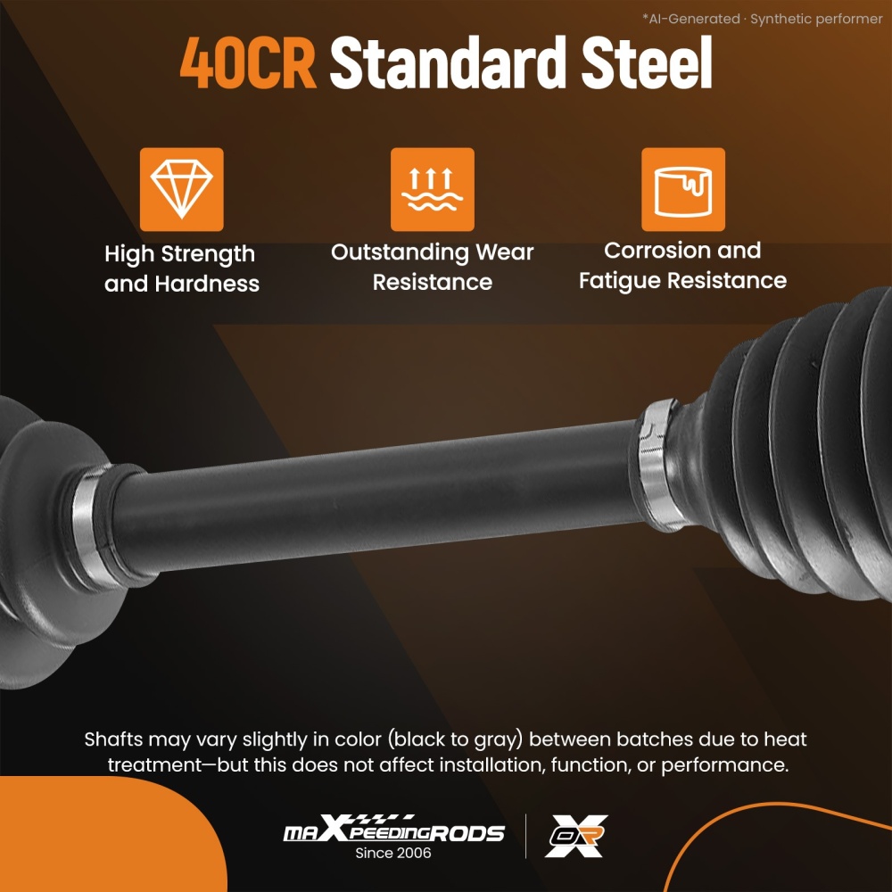 2x New CV Axle Assembly compatible for Acura TLX 2015-2020 L4 2.4L Front DriverPassenger