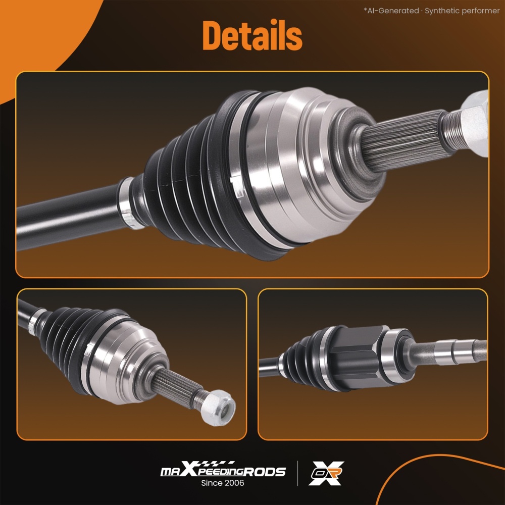 Front Left Right CV Axle Assembly compatible for Ford EcoSport 2018 2019 2020 To 10/29/2019