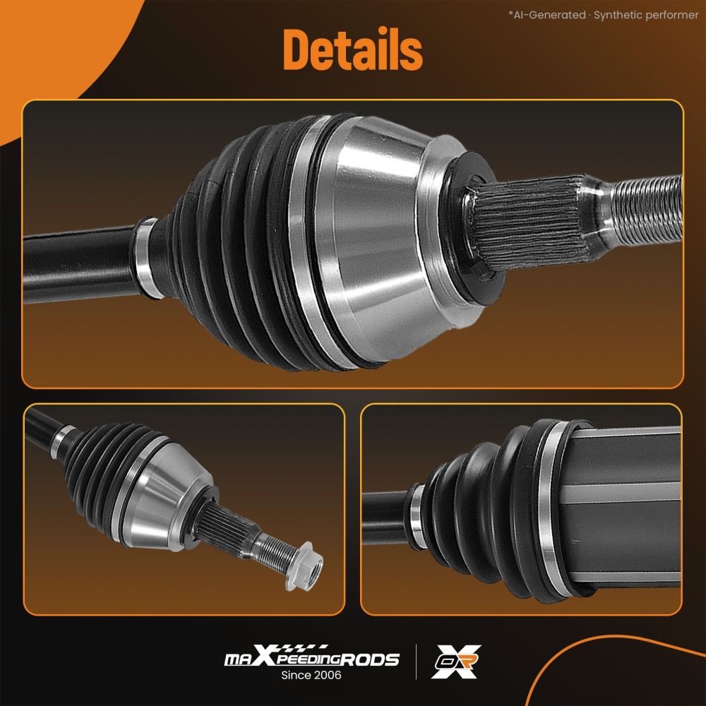 2pcs CV Axle Shaft Front compatible for FWD Compatible for Chevrolet Traverse compatible for Buick Enclave 3.6L 2018-2021