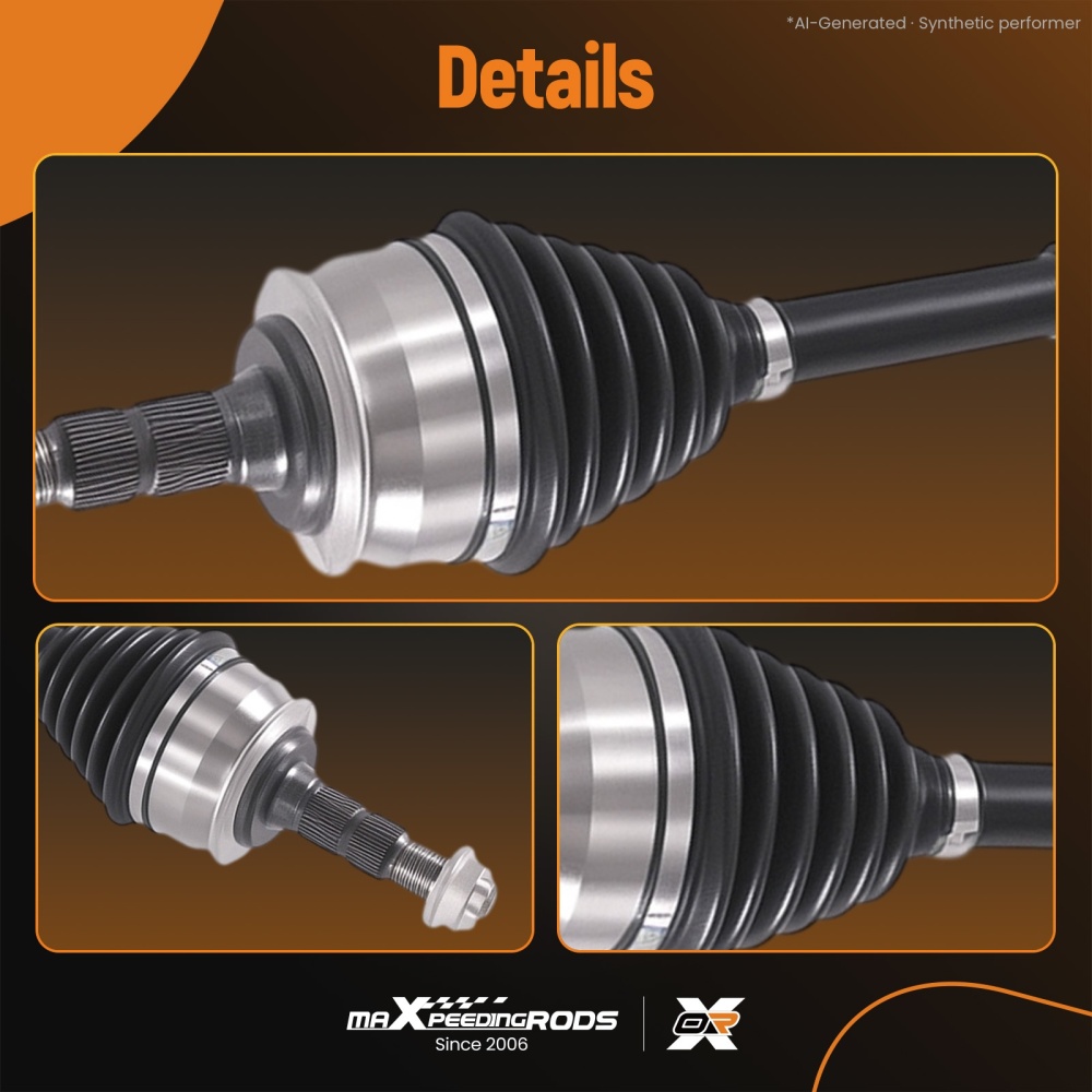 Front Pair CV Joint Axle Shaft compatible for Chevrolet Cruze 2011 12 13 14 15 2016 Manual