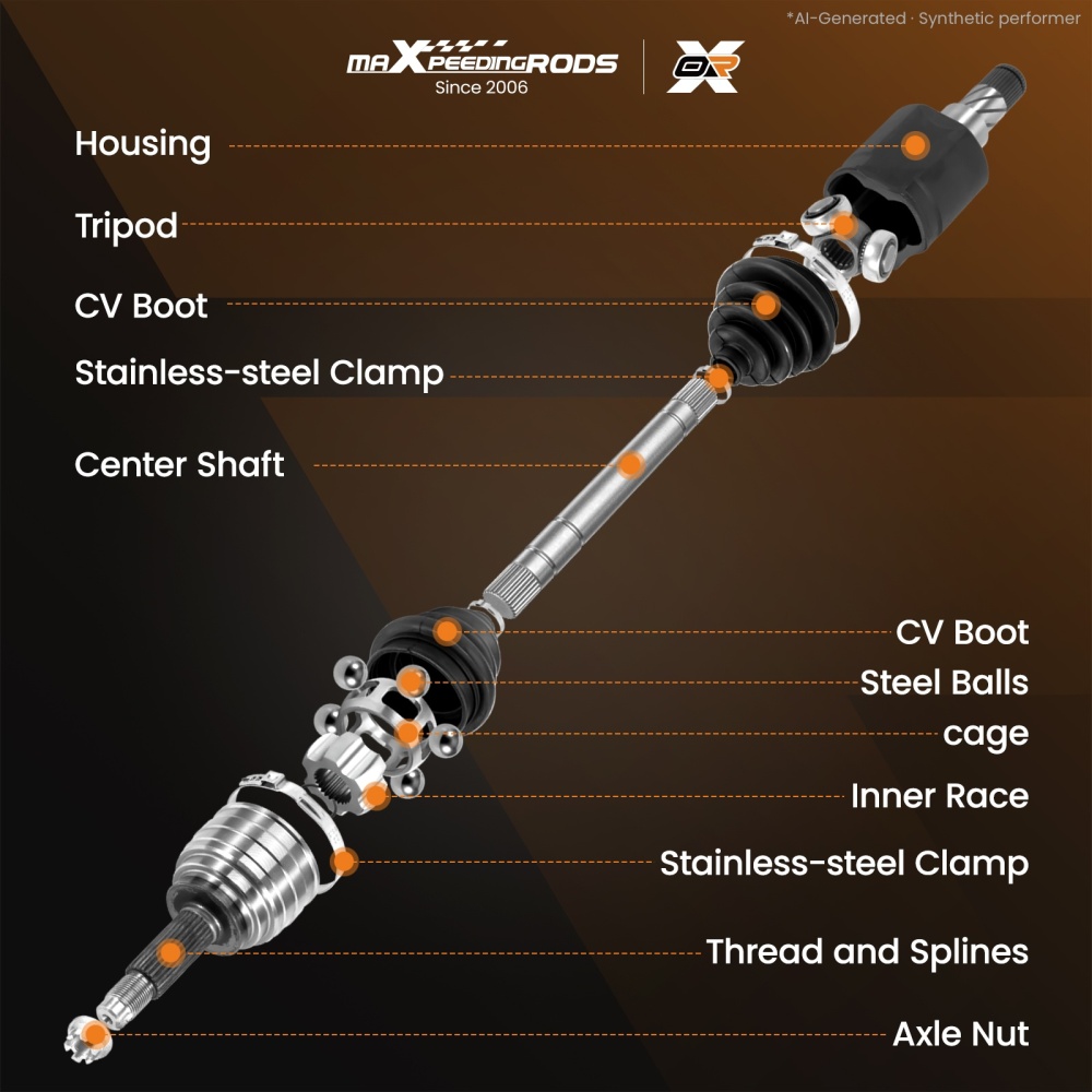 CV Axle Shaft Assembly Front Driver compatible for Ford F-150 Expedition compatible for Lincoln Navigator