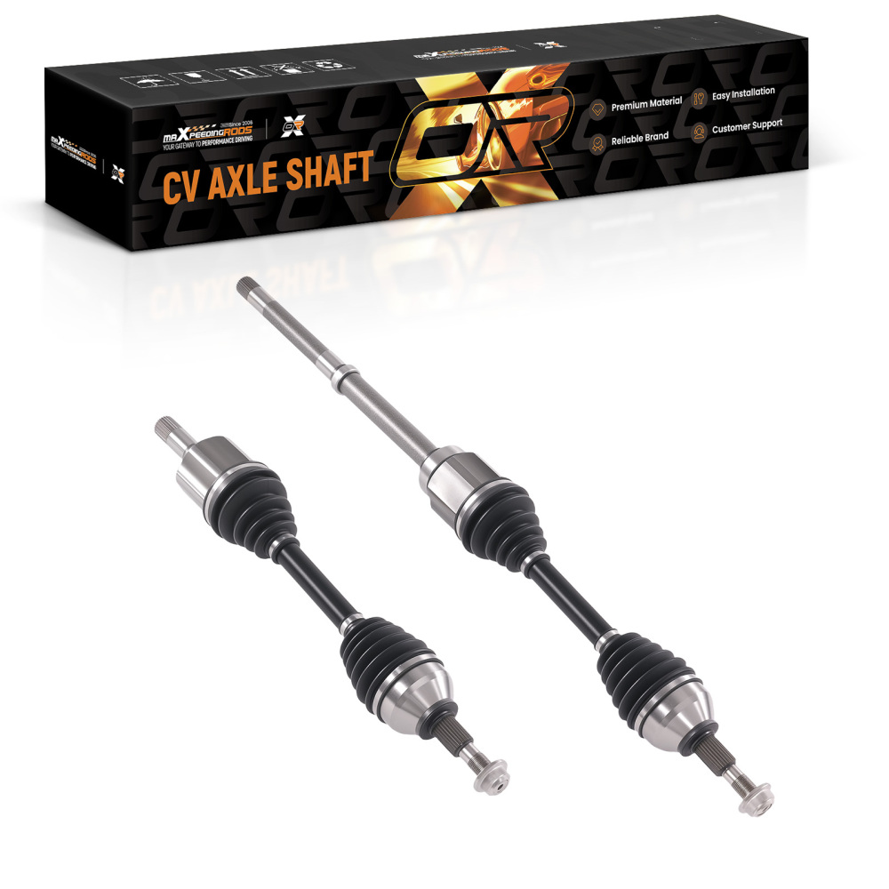 2PCS CV Axles Front AWD compatible for Lincoln MKX 3.7L 2016-2018 compatible for Ford Edge 3.5L 2015-2018