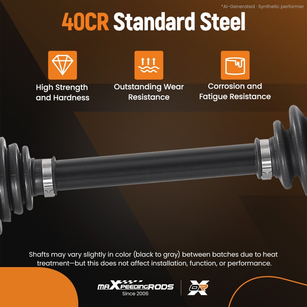 Front Right CV Joint Axle Assembly compatible for Lincoln MKX 3.7L compatible for Ford Edge 3.5L AWD
