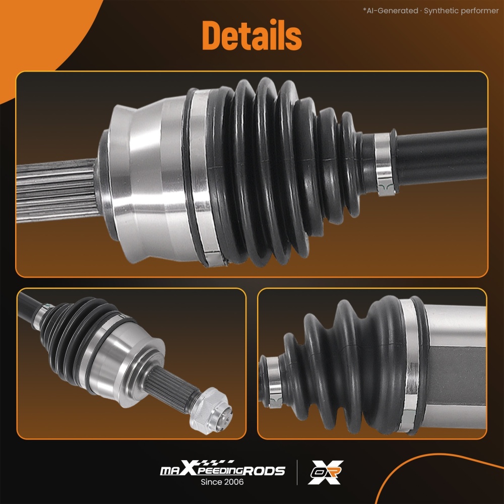 Front Right CV Joint Axle Assembly compatible for Lincoln MKX 3.7L compatible for Ford Edge 3.5L AWD