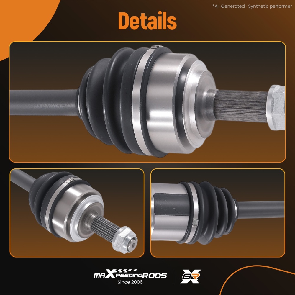 Front Passenger Side CV Axle Assembly compatible for Honda Element 2.4L 2003-2011