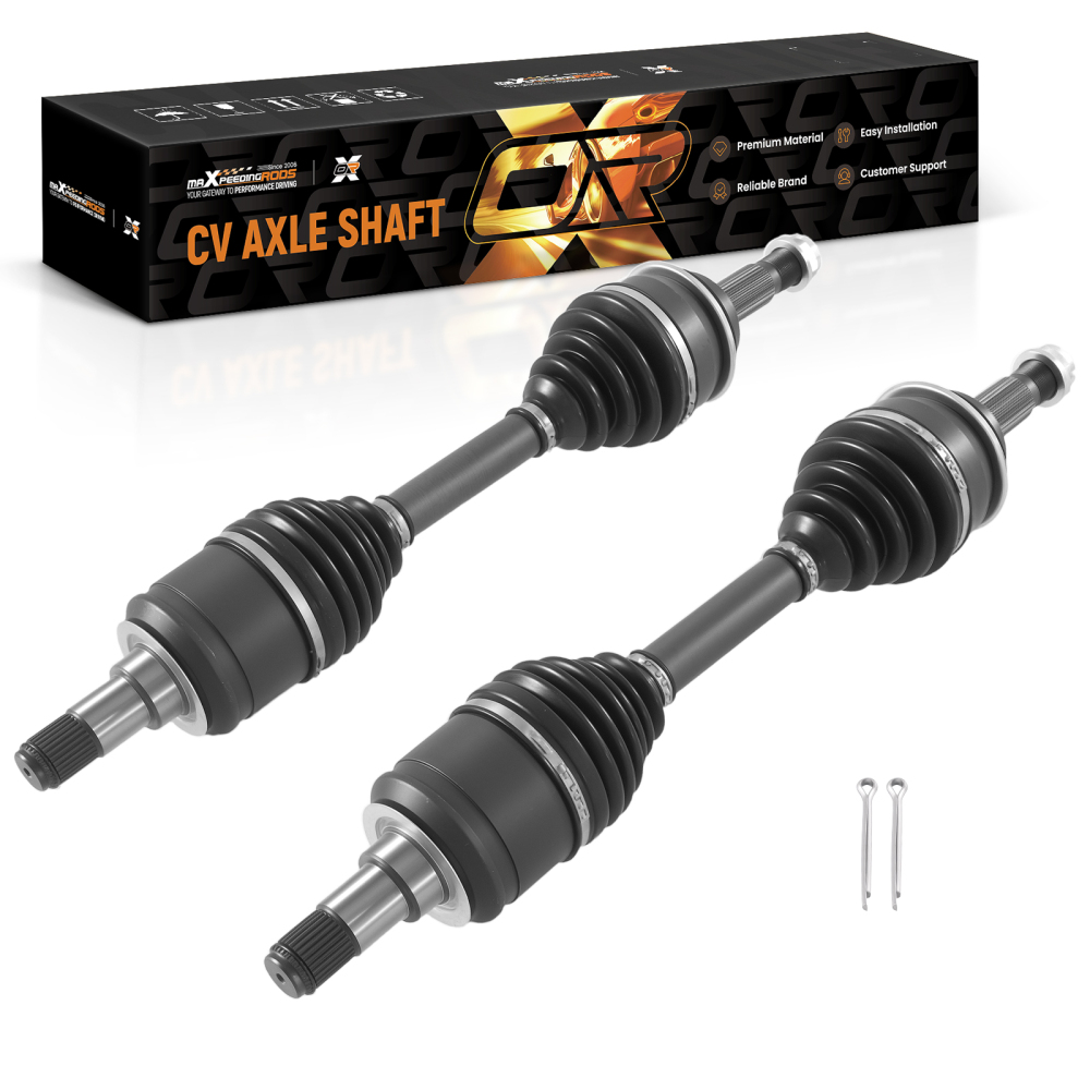 2x Front Set CV Axle Shaft Assembly compatible for Toyota 4Runner L4 2.7L TO-8168 2010