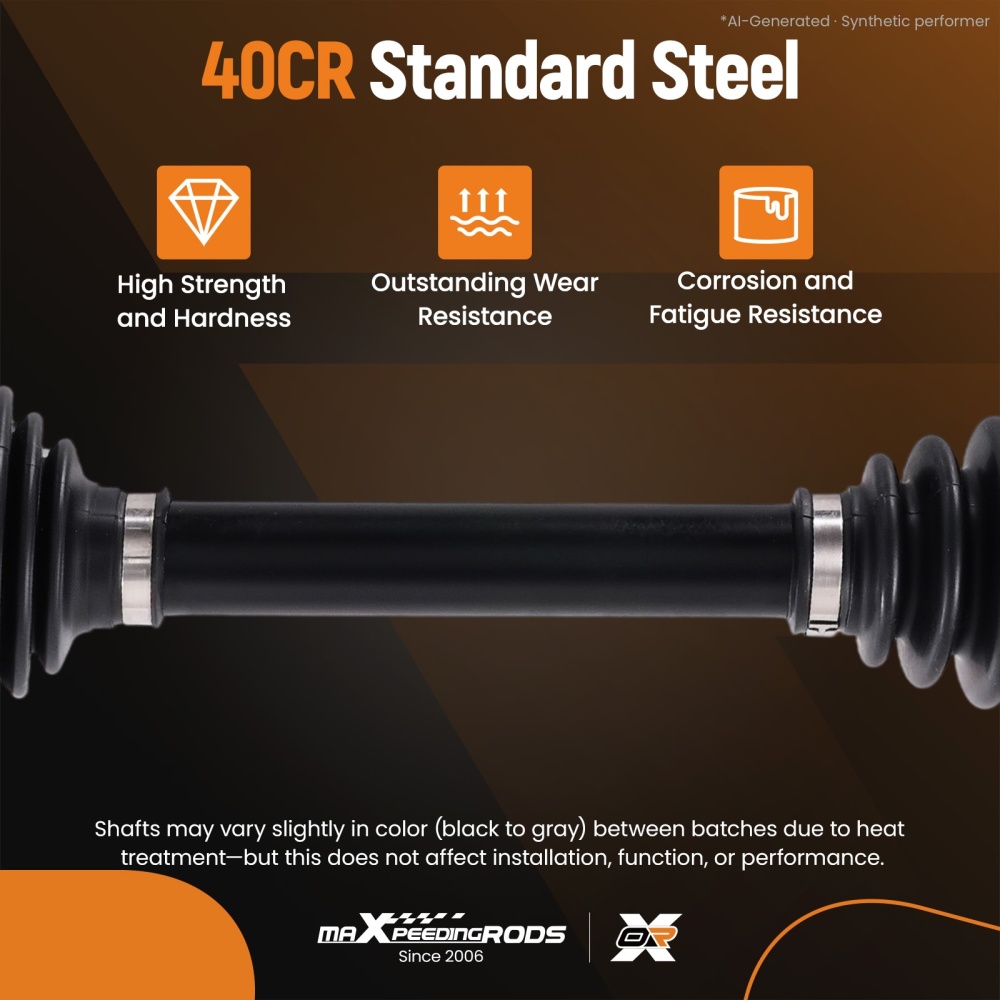 1PCS Front Left CV Axle Shaft for Passat compatible for Volkswagen L4 2.0L 2012 2013 2014-2015