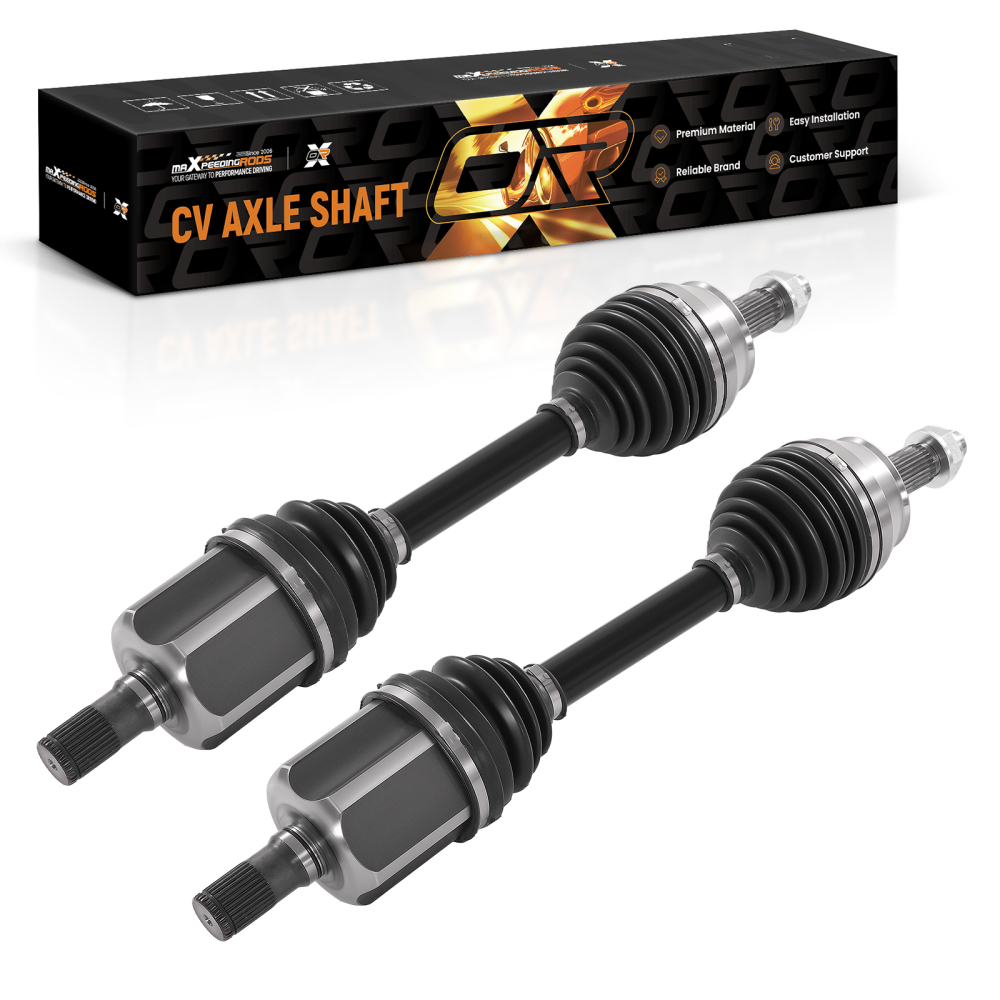 2x Front CV Axle Assembly LeftRight compatible for Jeep Compass 2018-2021 2.4L AWD/Compatible for FWD