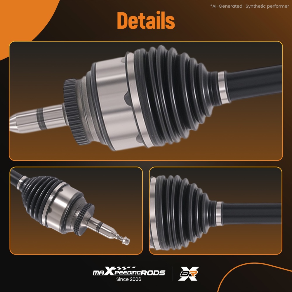 Front Left Right CV Axle Shaft Assembly compatible for Ford F-150 6.2L 2010-2014 NCV11172