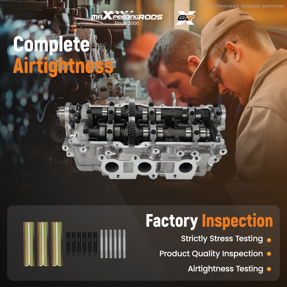 Left Cylinder Head w/ camshaft compatible for Toyota T100 compatible for 4Runner Tacoma Tundra 3.4L 5VZFE
