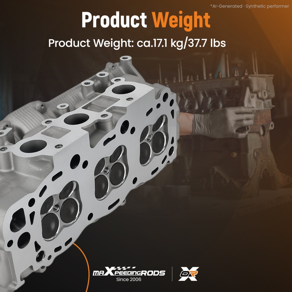 Left Cylinder Head w/ camshaft compatible for Toyota T100 compatible for 4Runner Tacoma Tundra 3.4L 5VZFE