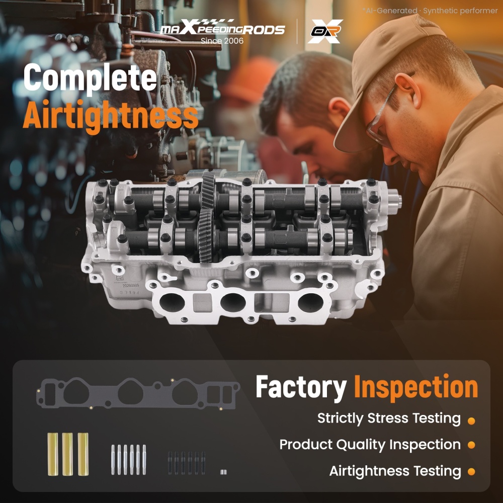 Right Cylinder Head Assembly compatible for Toyota 4Runner Tundra Tacoma 3.4L 5VZFE 95-04